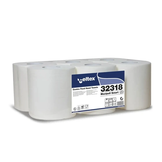 Maxi Pull Trend Smart Center Feed Hand Towel Rolls 2 Ply (135 Mts) - Celtex - Made in Italy