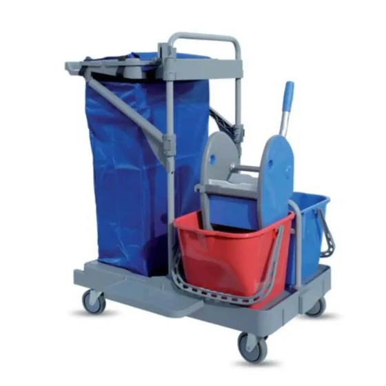 Polypropylene Multipurpose Cleaning/Service Trolley - IPC RS - Made in Italy
