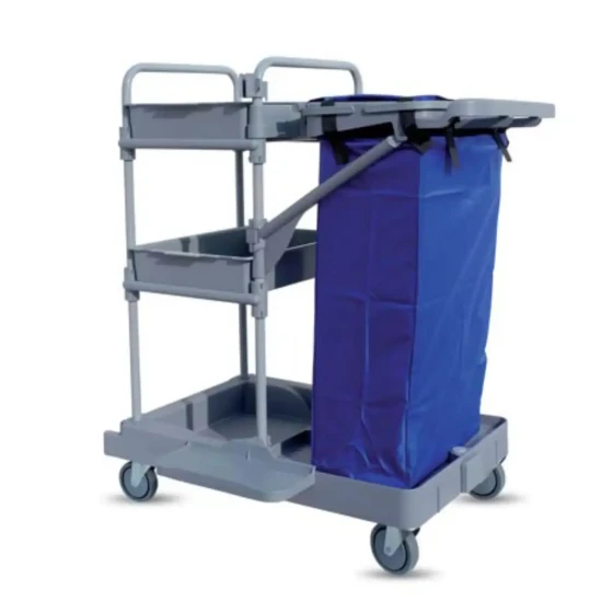 Polypropylene Multipurpose Cleaning/Service Trolley - IPC RS - Made in Italy