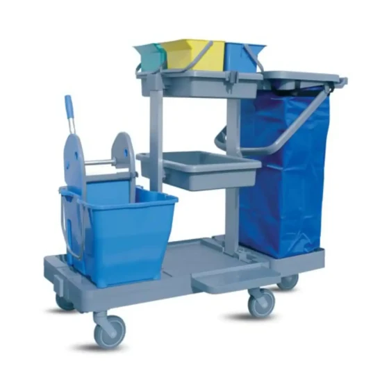 Multipurpose Service Trolley (With Twin Bucket) - IPC RS - Made in Italy