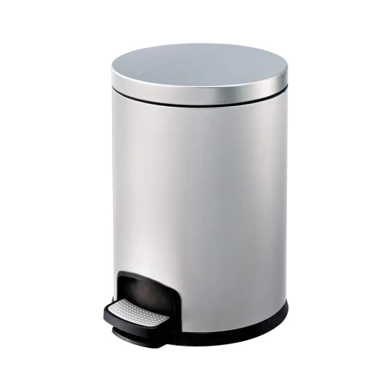 Stainless Steel Coated Dust Bin With Pedal 20LT - Hygiene System - Made in China