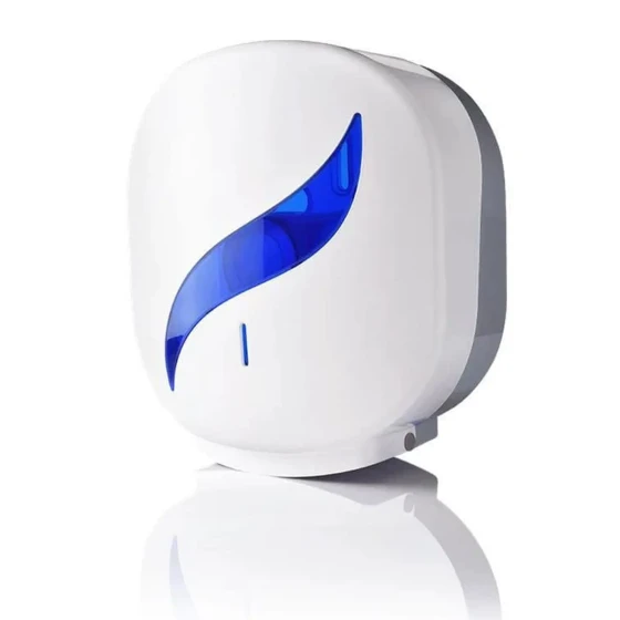 Jumbo Roll Tissue Dispenser (Blanco Blue) - Sleek Series