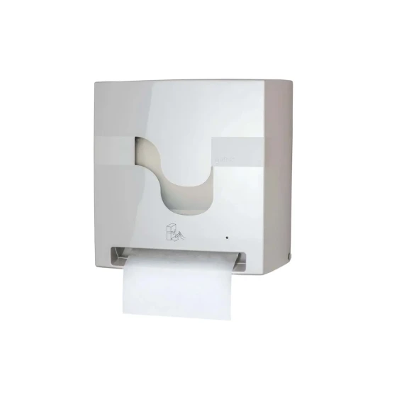 Sensor-controlled Automatic Hand Towel Dispenser - Battery Operated (White & Black) - Celtex - Made in Italy