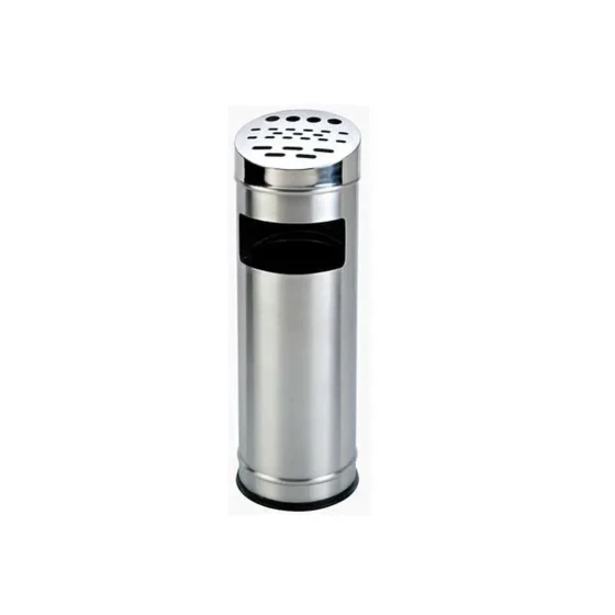 Stainless Steel Ashtray Bin Dia 255 x H 790 mm