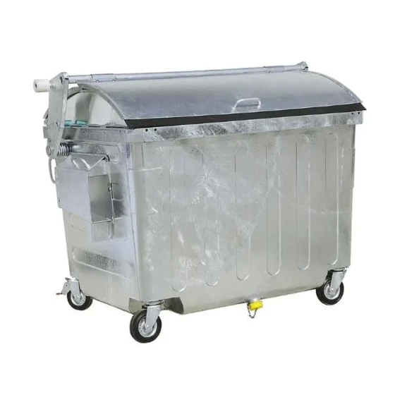Garbage Bin GALVANISED 2.5 CBM