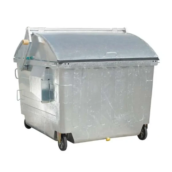 Garbage Bin GALVANISED 4.5 CBM