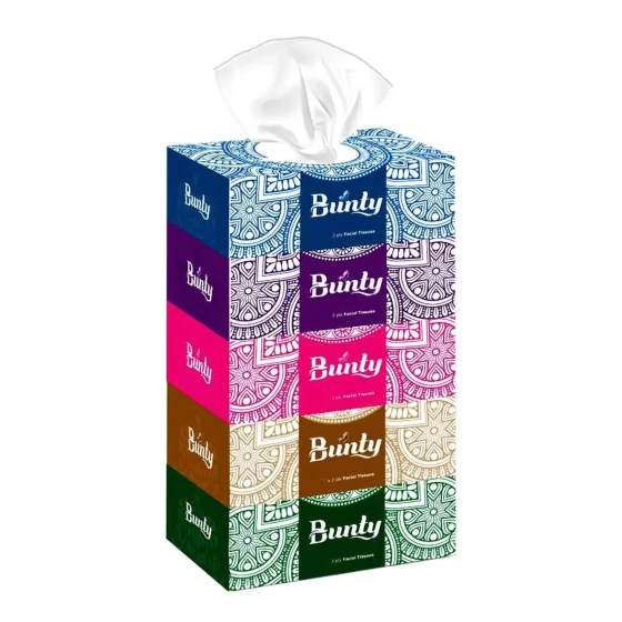 Facial Tissue 150`s x 2ply BUNTY