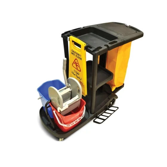 Janitor Trolley With Mop Wringer
