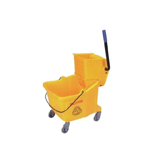 Single Bucket Trolley 32Ltr_Yellow_AF08080