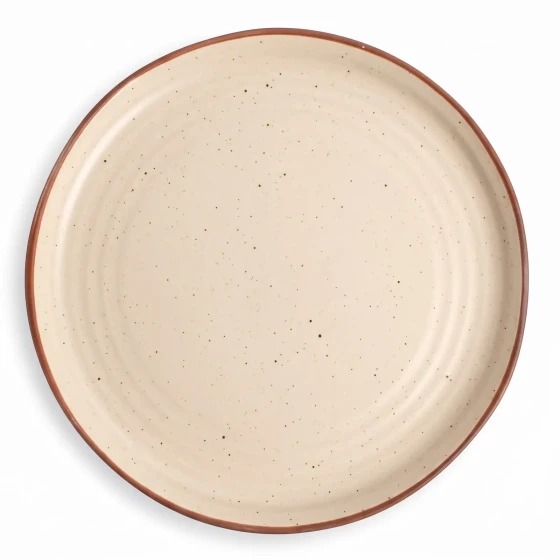Coupe Plate 27Cm Beige