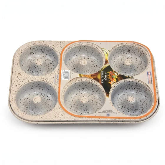 GRANITE-6 Cup Donut Pan
