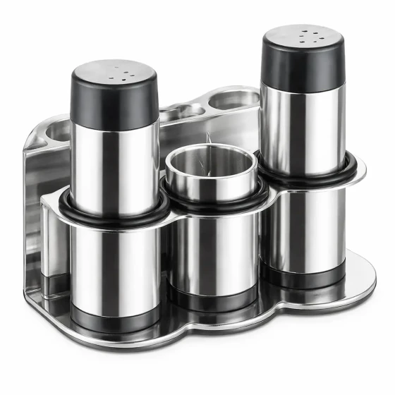 Salt & Pepper Set Stainless Steel