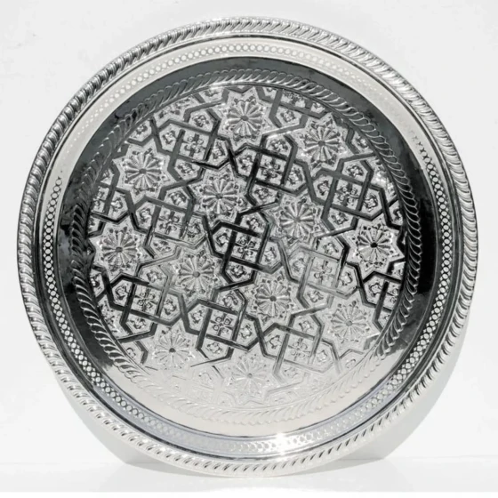Copper Tray Silver