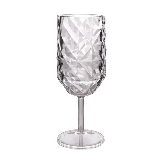 Prisma Goblet 400ml PC Grey poolside cups