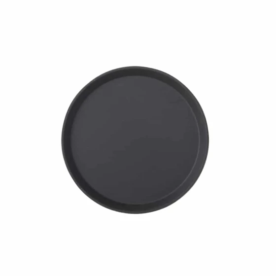 Cambro Camtread Black Non-Skid Serving Tray