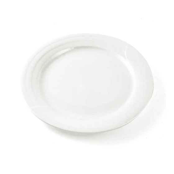 Ivory Porcelain Plate Castillo Design