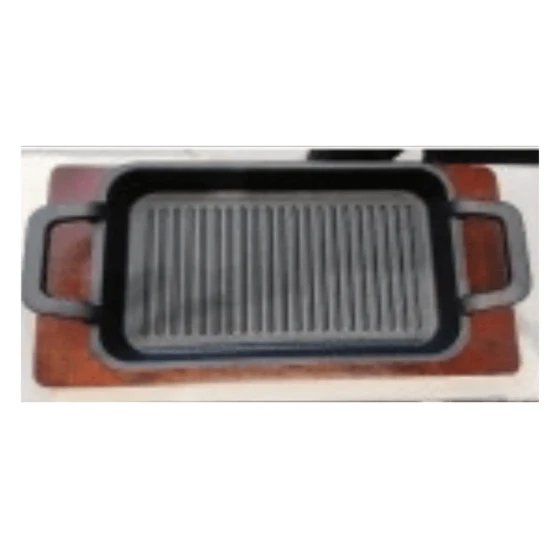 Sizzler Tray Rect Dual Hand