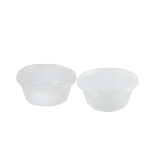 MICROWAVE ROUND CONTAINER 15389 (200 ML) + LID