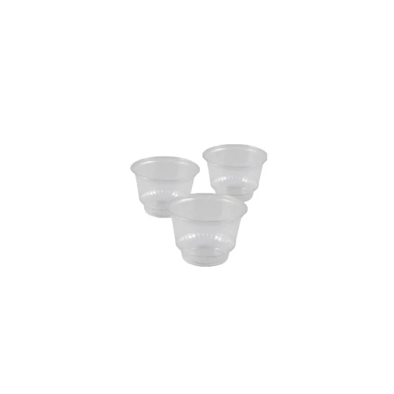 CLEAR PET ICE CREAM CUP 6 OZ