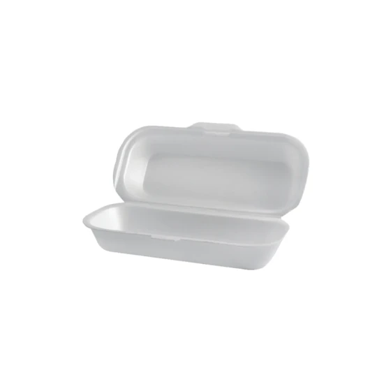 FOAM HOT DOG BOX HD2 WHITE - UP