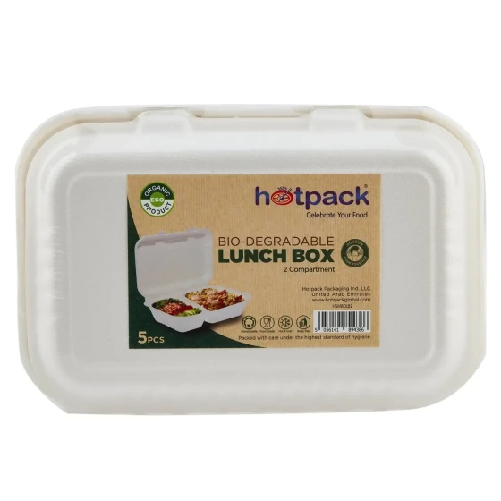 Bio Degradable Compartment Lunch Boxes