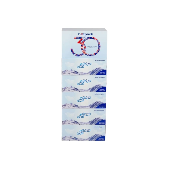 Soft n Cool Facial Tissue 5 Boxes + 30 Hotpack Paper Cups