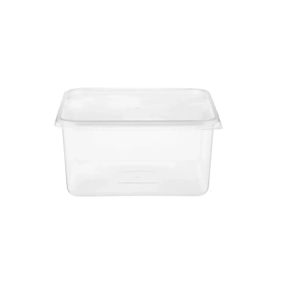 Clear Square Microwave Container
