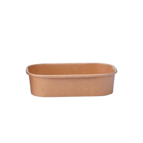 Kraft Rectangular Container 300 Pieces