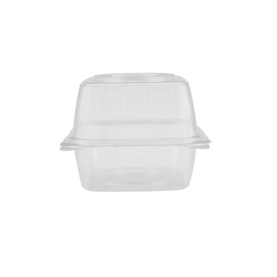 Clear Hinged Croissant Container