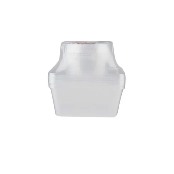 Clear Microwavable Container 1000ml + 250ml Combo Pack