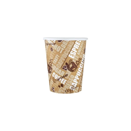 Heavy Duty Printed Single Wall Paper Cups