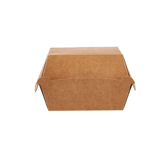 Kraft Flute Burger Box