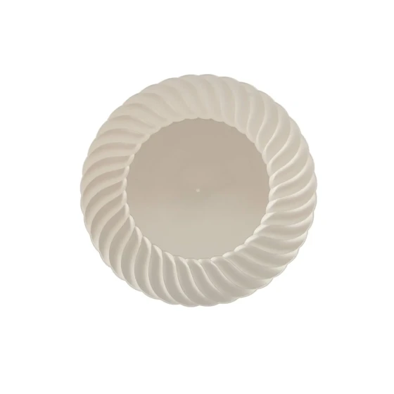 Premium Circle Flower Plate 6 Pieces