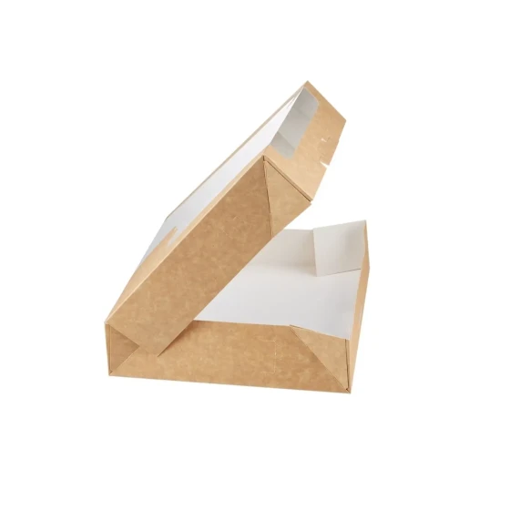 Kraft Rectangular Deli Box with Window