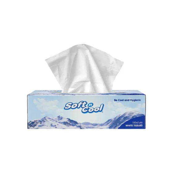 Soft n Cool Facial Tissue 150 Sheets x 2 Ply (10 Boxes)