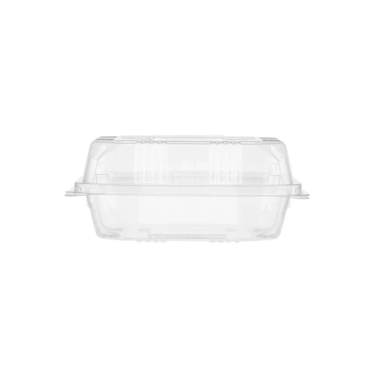 Clear Square Hinged Box