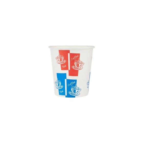 Printed Single Wall Paper Cups 6 oz