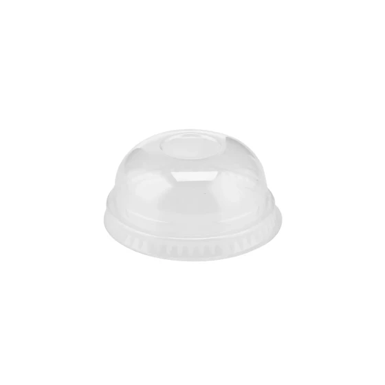 Dome Lid Without Hole for PET Juice Cup 4/8/10 Oz 78 Mm Diameter 1000 Pieces