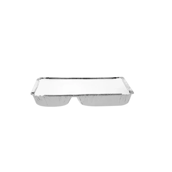 Aluminium Container 2 Compartment 226x177x29mm 500 Pieces