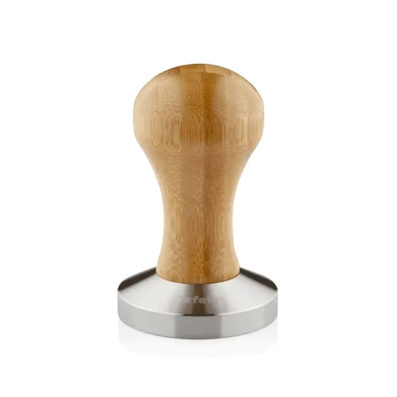 Cafelat Espresso Tamper - Bamboo Wood Handle