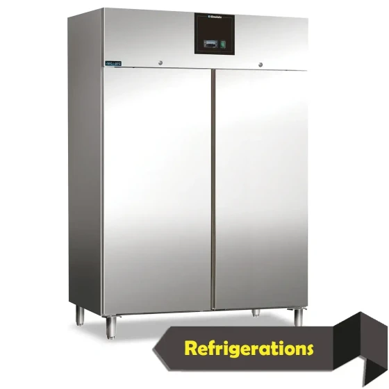 Double Door Upright Freezer
