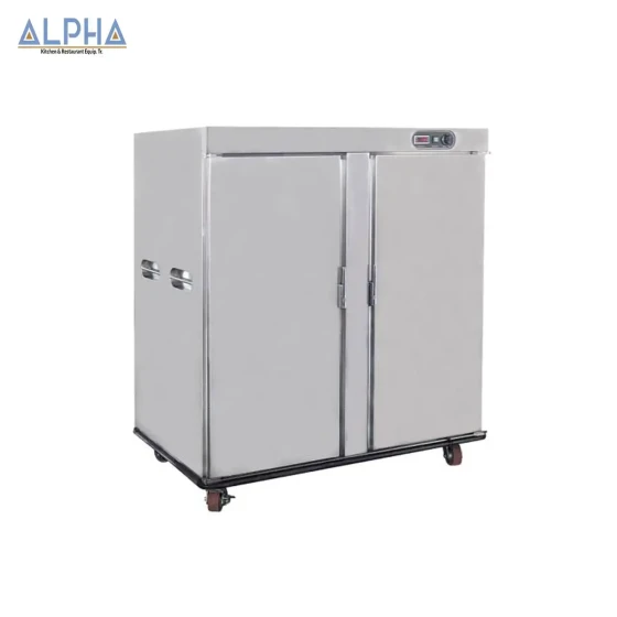 Food Warmer Cart With Two Doors