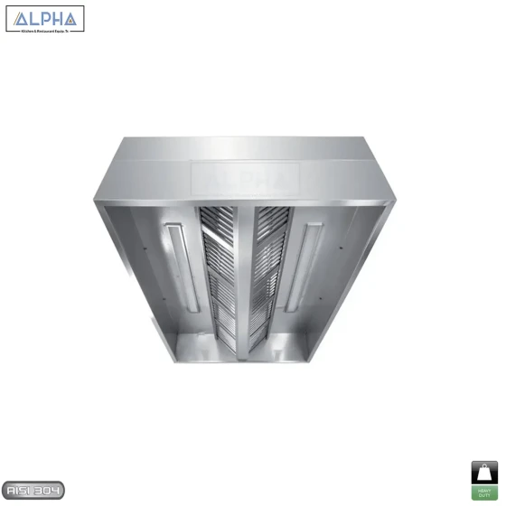 Central Exhaust Hood With Fresh Air
