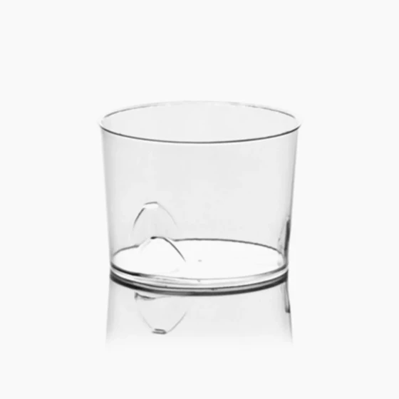 POLOPLAST FLY CUP 200 CC PS TRANSPARENT Ø7,8 H5,7 CM (PLASTIC)