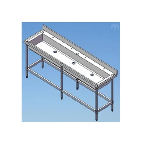 Pot wash sink 2150×580