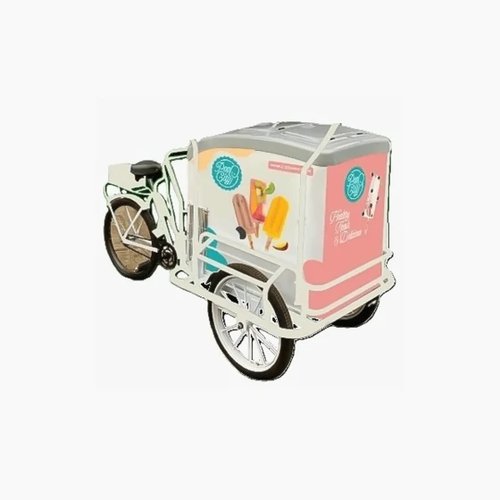 ICE CREAM FREEZER CYCLE CART