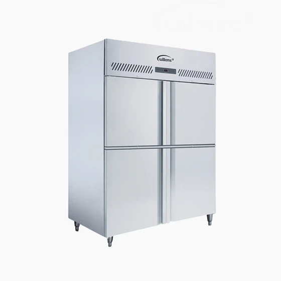 UPRIGHT CHILLER 4x HALF DOORS