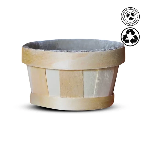 Wooden Bread Basket Mini POUSSE 16