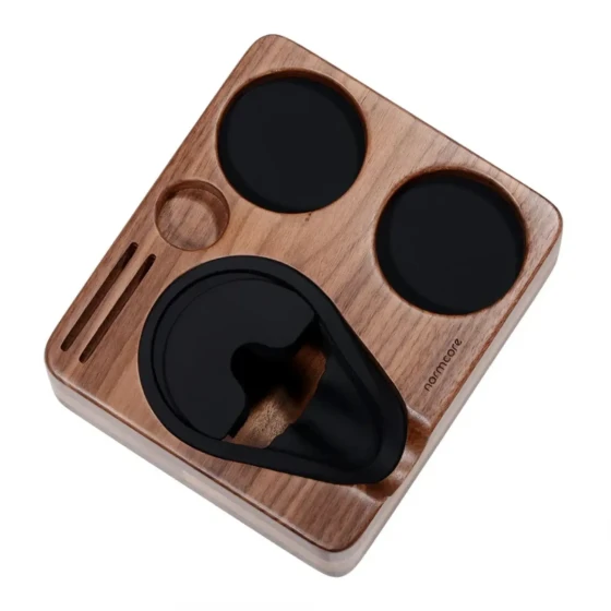 Normcore / Compact Espresso Tamping Station - Walnut