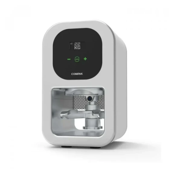Compak Cube Tamper White